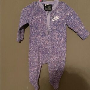 Nike Lavender Kids One Piece Footie A1